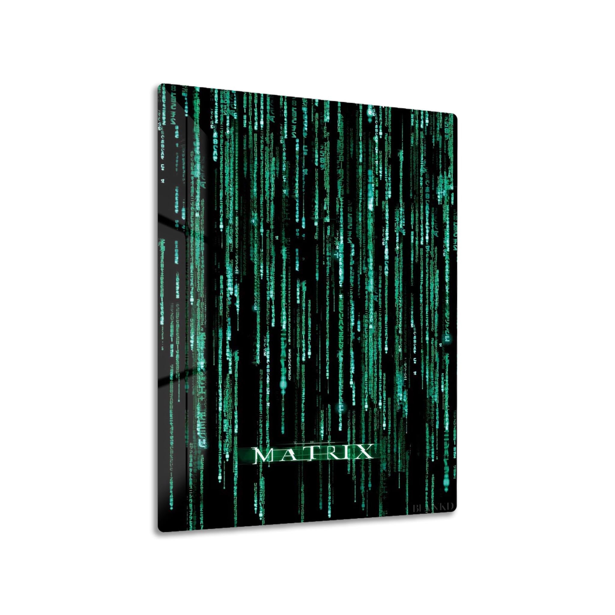 Code Logo metal poster