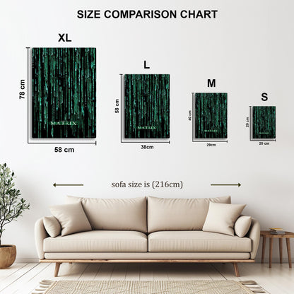 Code Logo metal poster