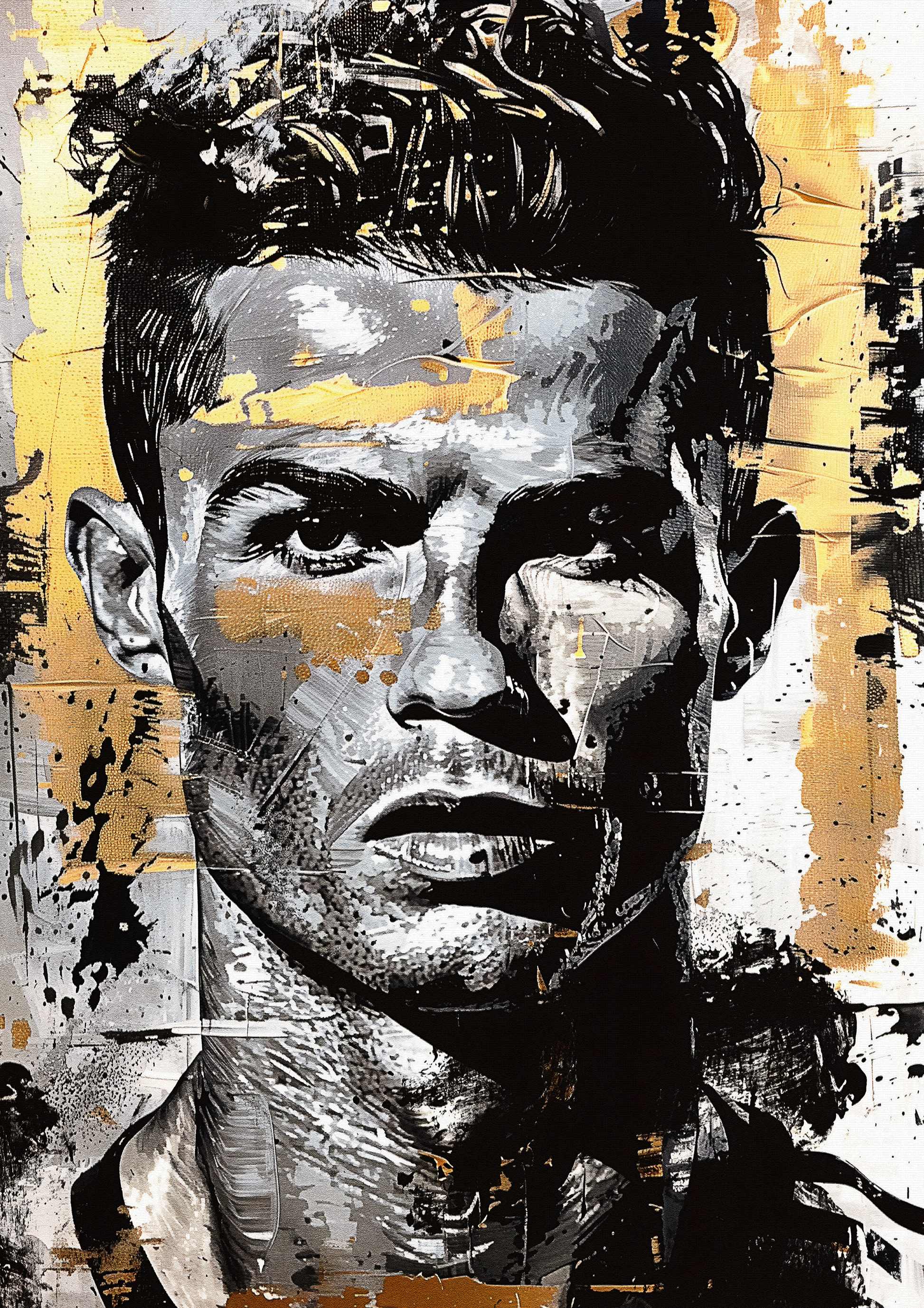 Cristiano Ronaldo metal poster artwork
