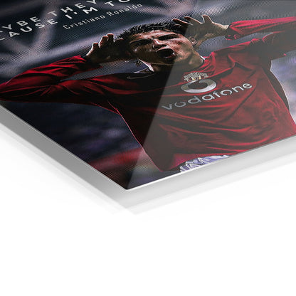 Cristiano Ronaldo Quote Portrait