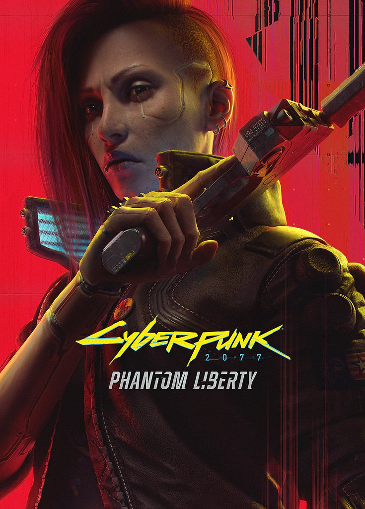Cyberpunk 3 metal poster artwork