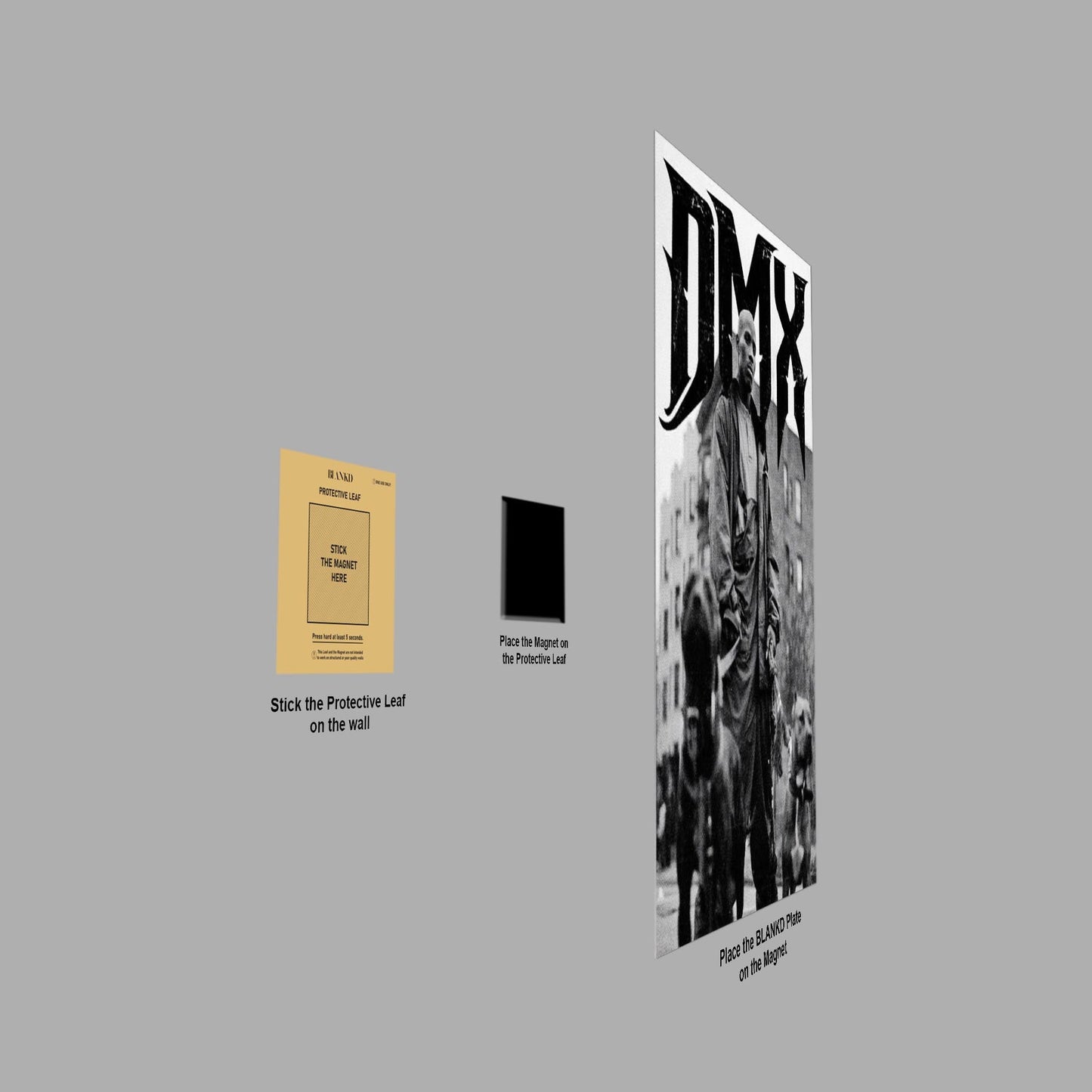 DMX metal poster