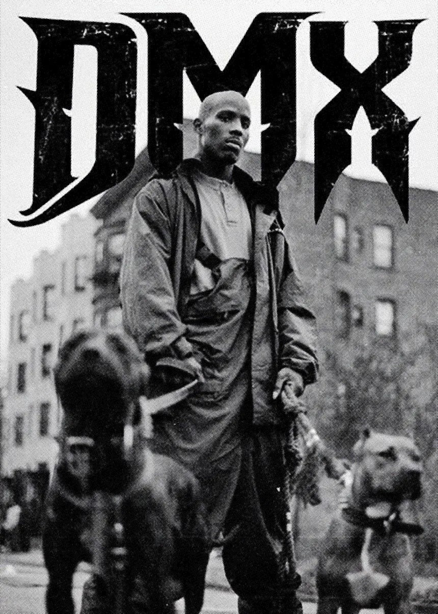 DMX American rapper Music metal poster artwork