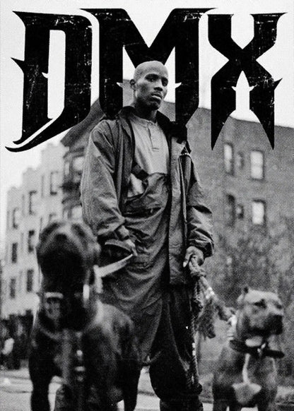 DMX American rapper Music metal poster artwork