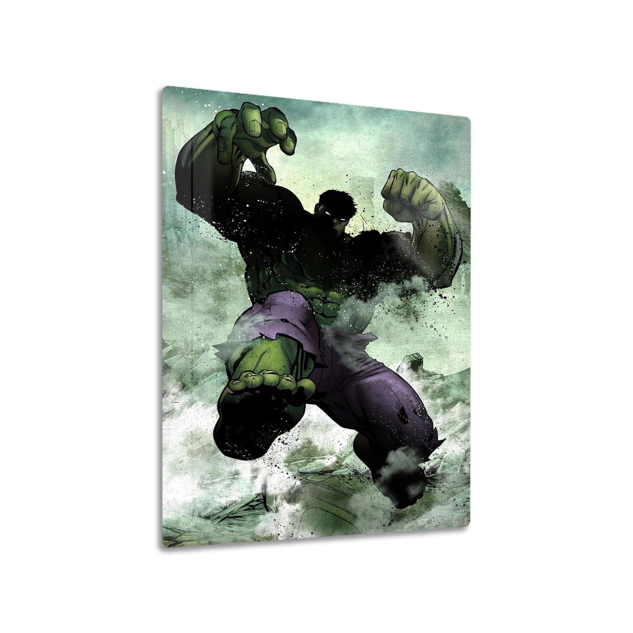 Dark Edition Hulk metal poster