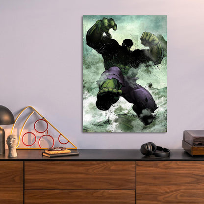 Dark Edition Hulk metal poster