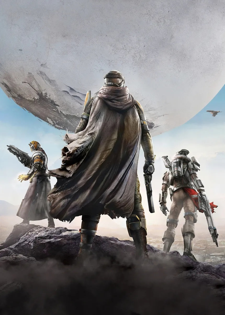 Destiny 2 metal poster artwork
