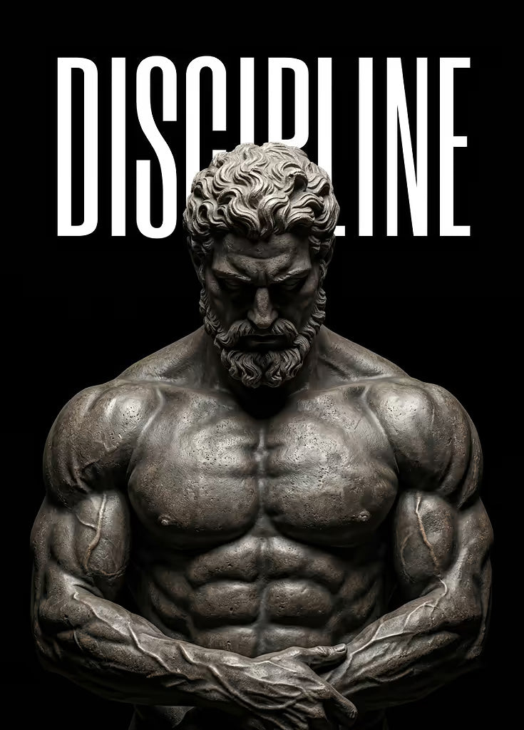 Discipline 3 metal poster artwork