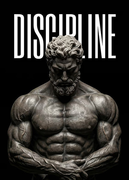 Discipline 3 metal poster artwork