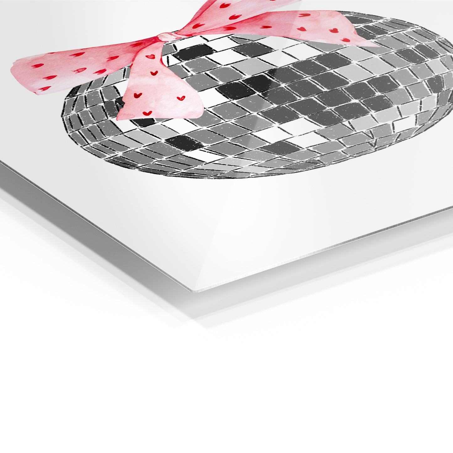 Disco Ball V-Day Bow