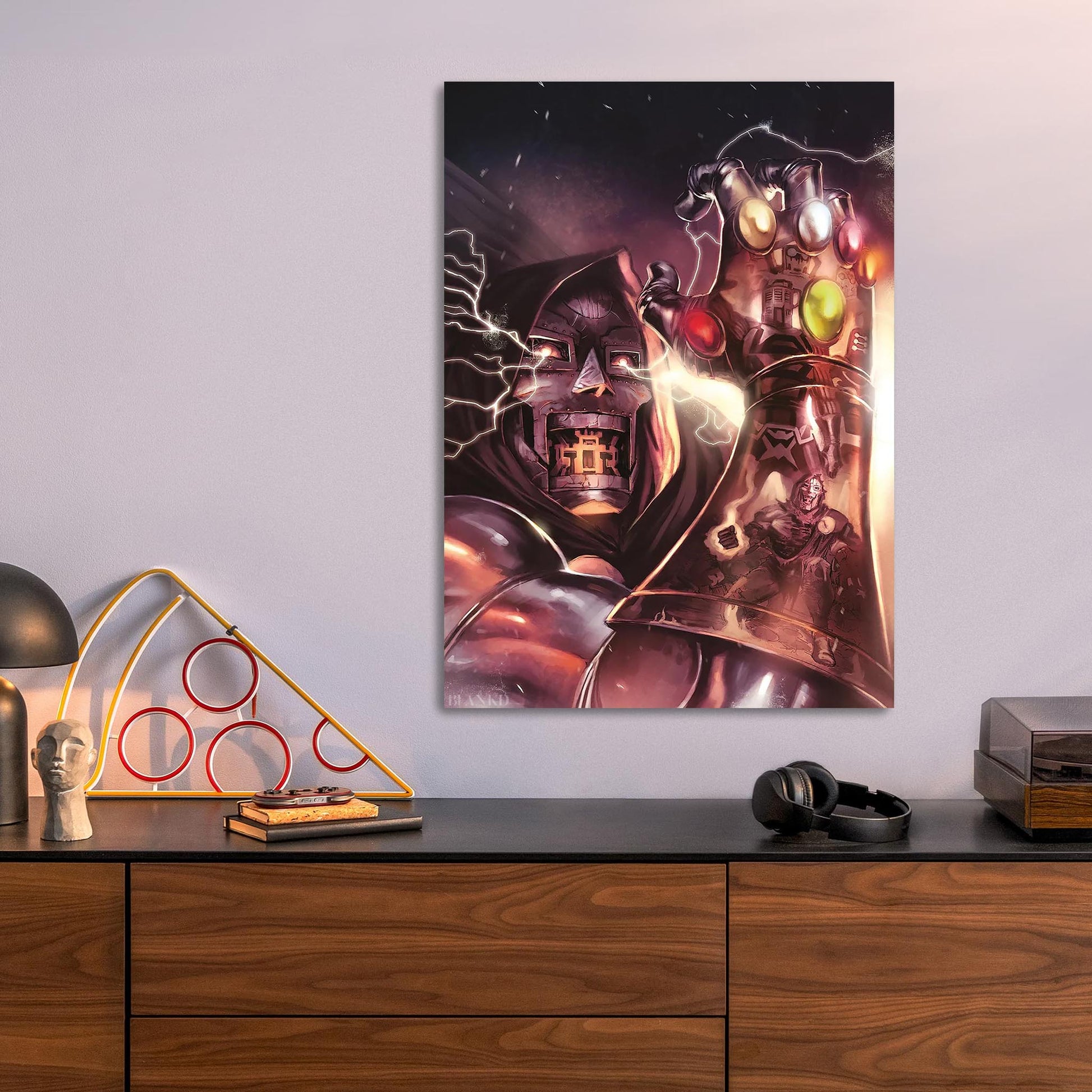 Doctor Doom metal poster
