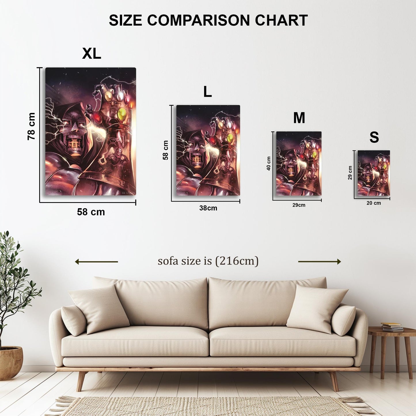 Doctor Doom metal poster