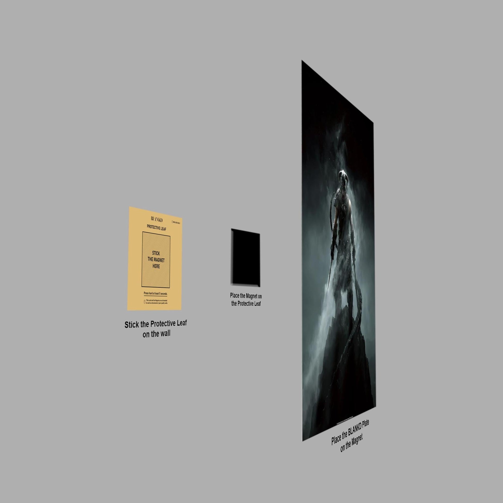Dragonborn metal poster