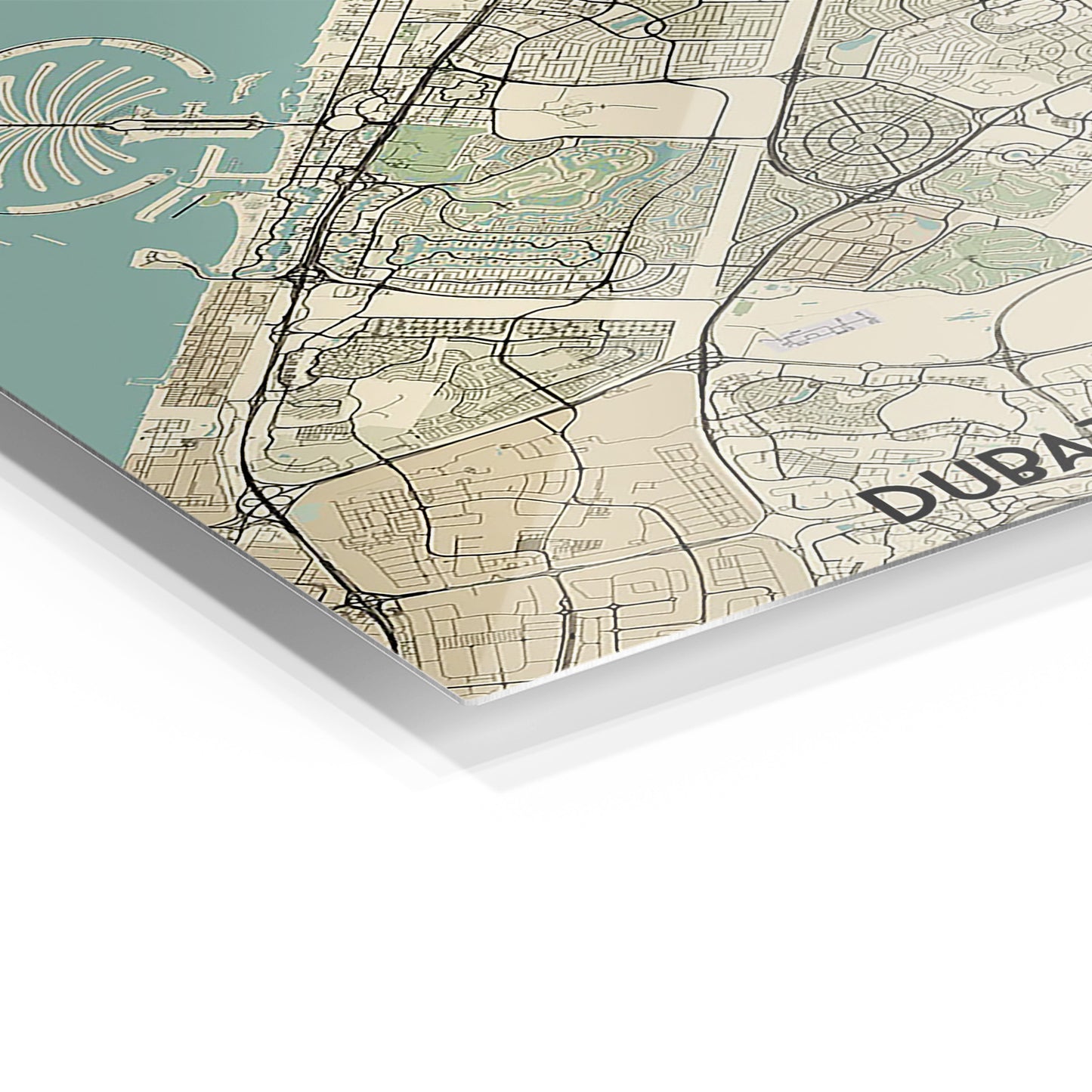 Dubai City Map
