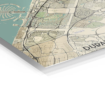 Dubai City Map