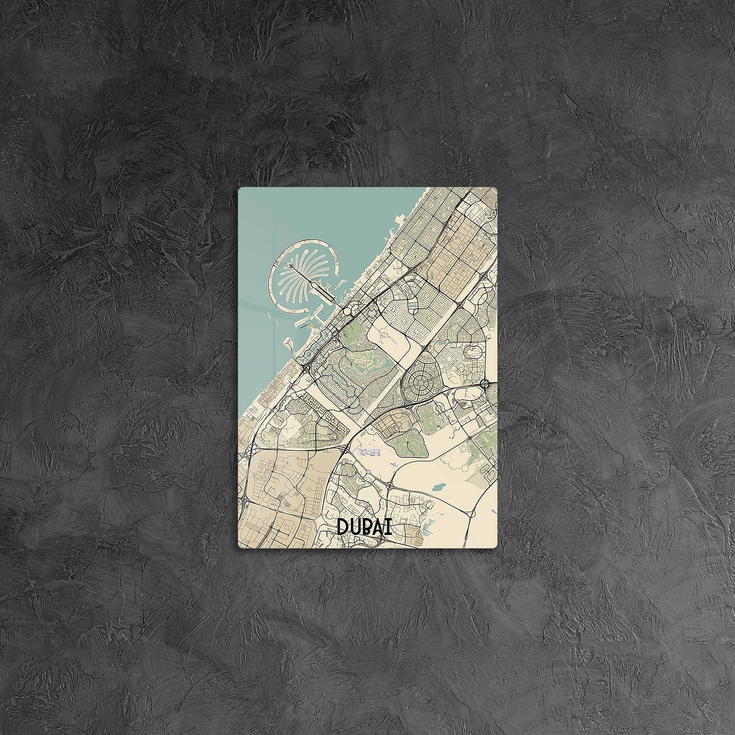 Dubai City Map