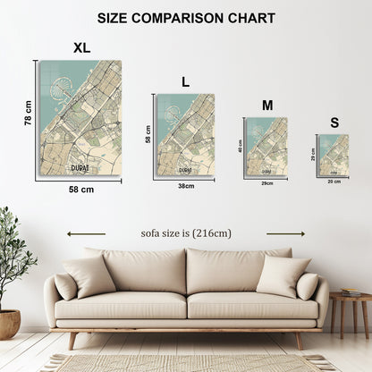 Dubai City Map