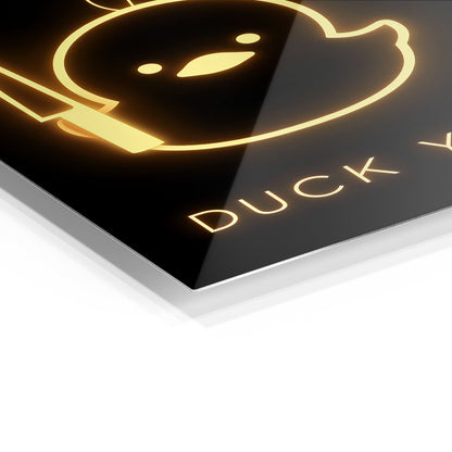 Duck You Duck Threatening