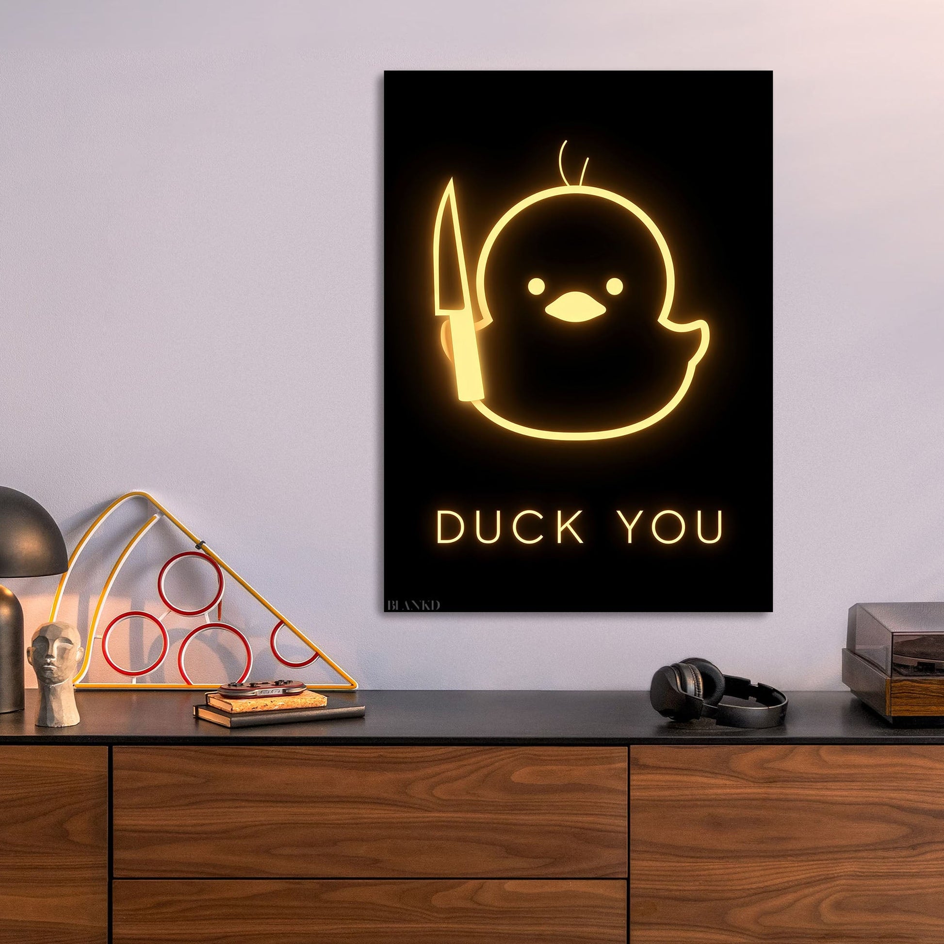 Duck You Duck Threatening