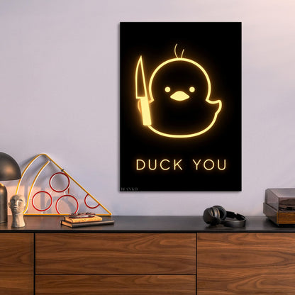 Duck You Duck Threatening