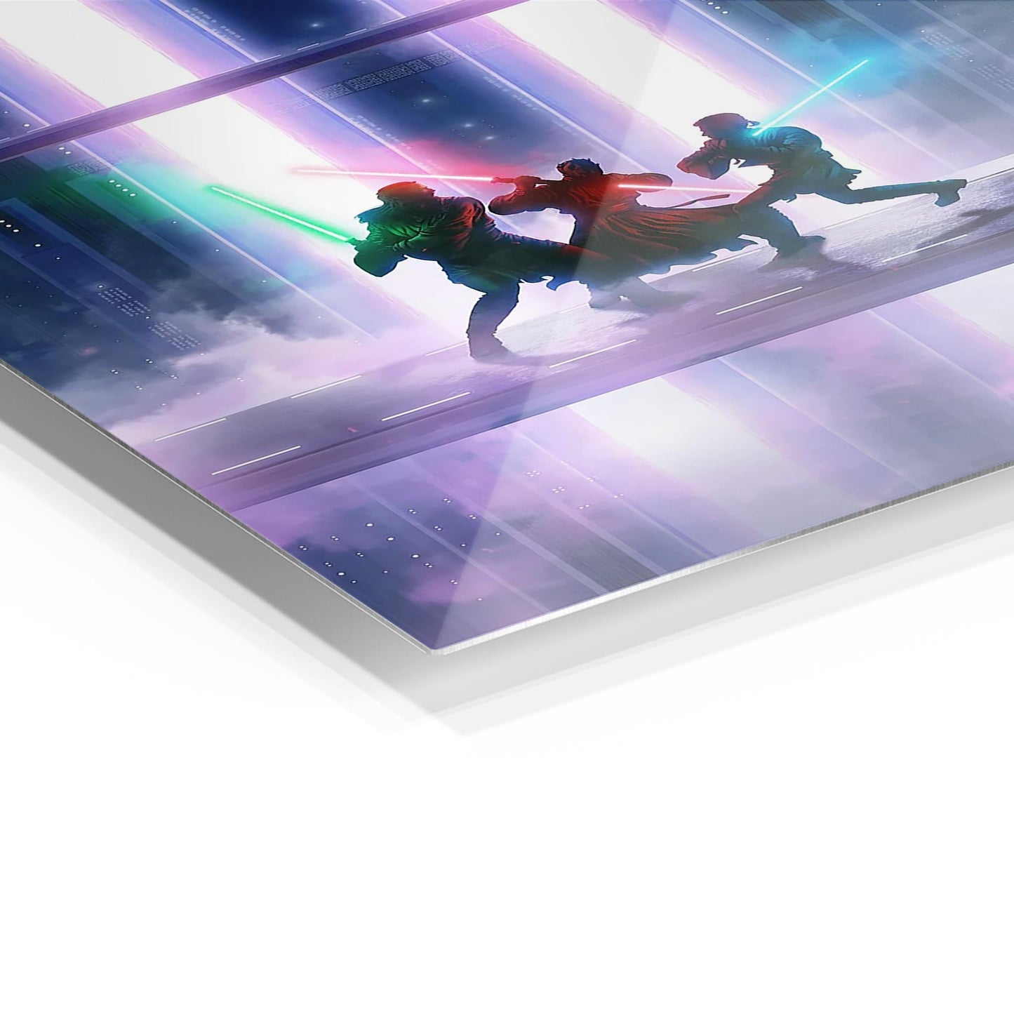 Duel of Fates metal poster