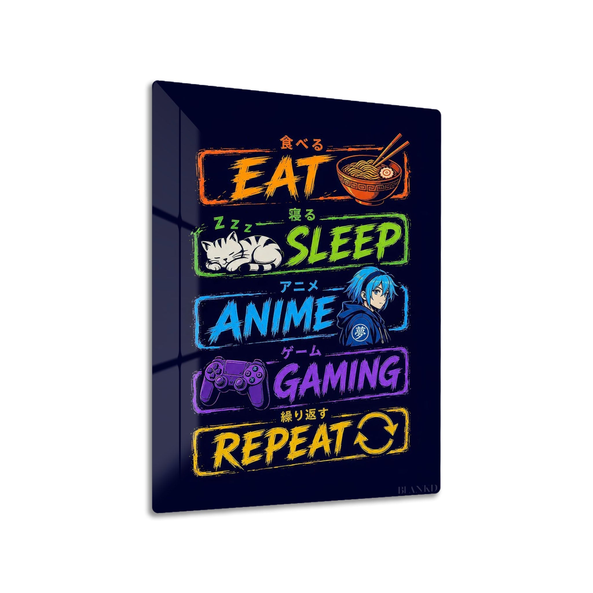 Eat Sleep Anime Gaming Repeat