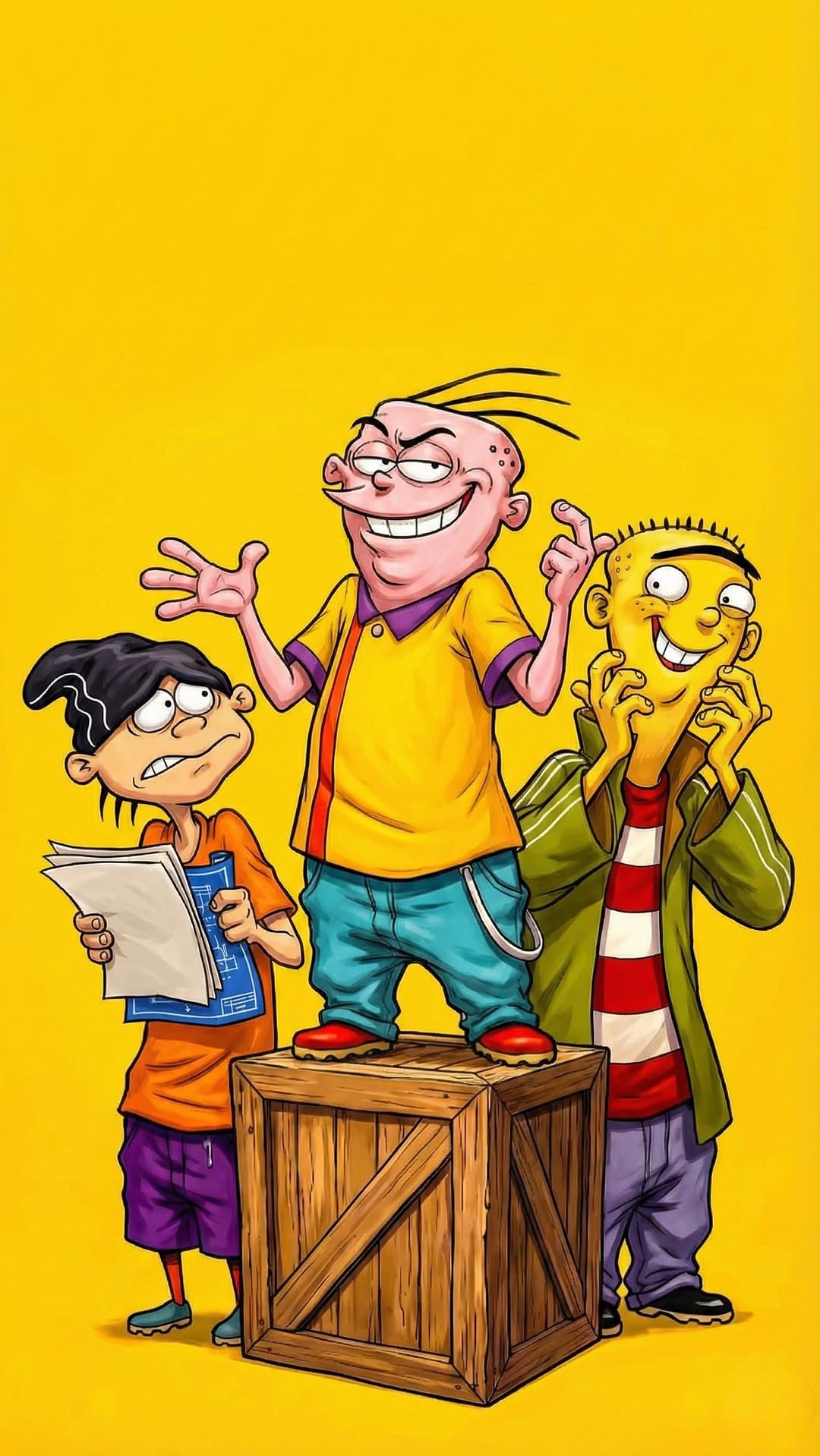 Ed, Edd n Eddy metal poster artwork