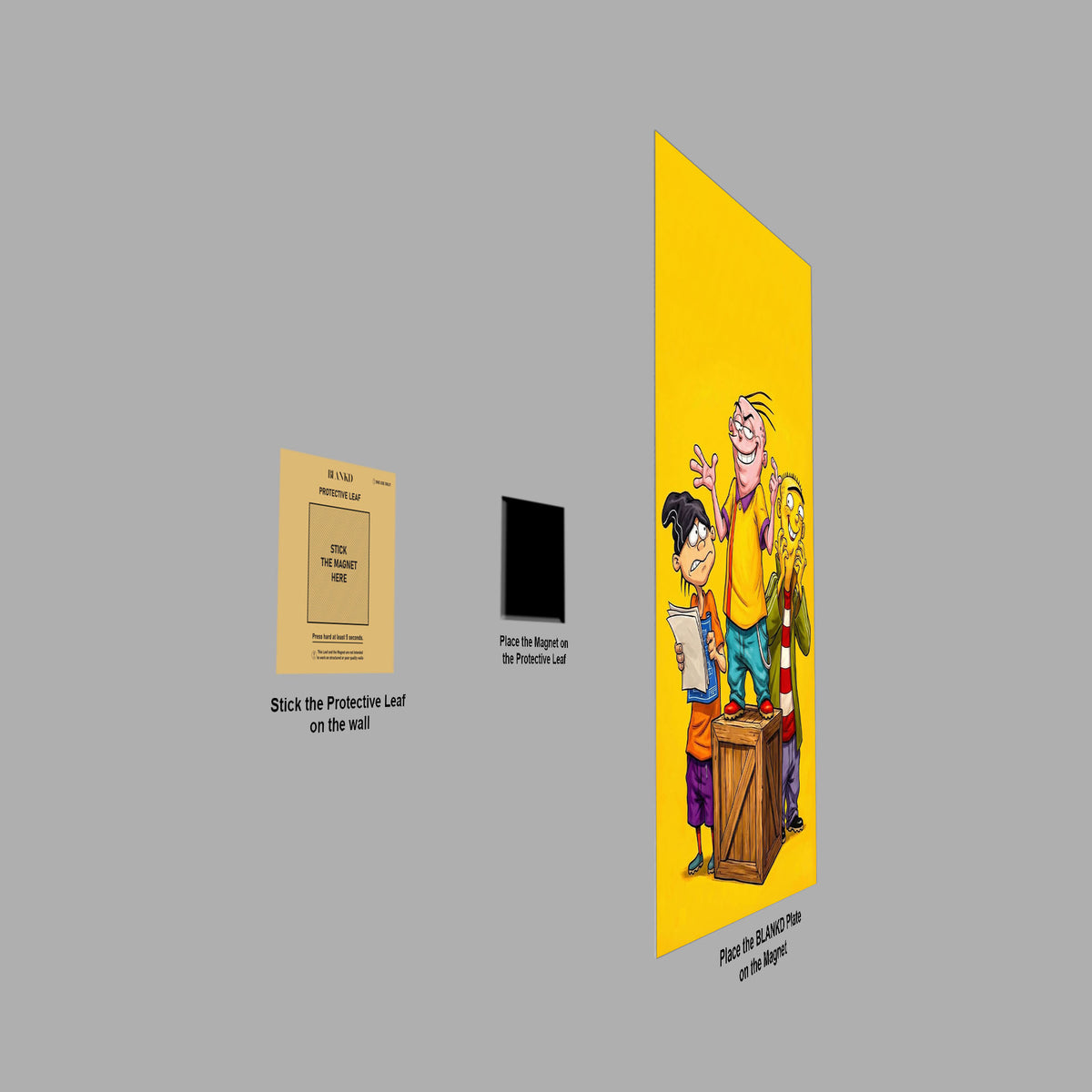 Ed, Edd n Eddy poster close-up detail