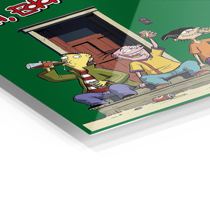 Ed Edd n Eddy metal poster