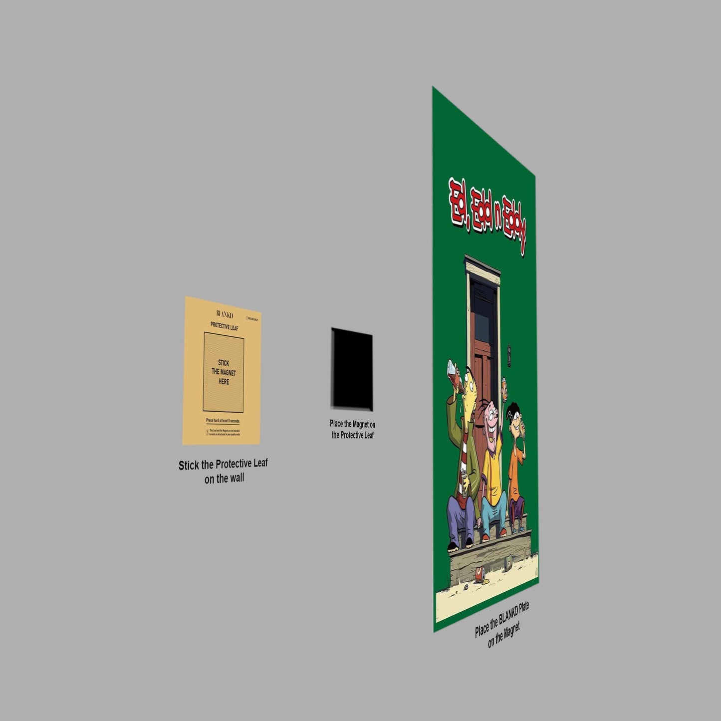Ed Edd n Eddy metal poster
