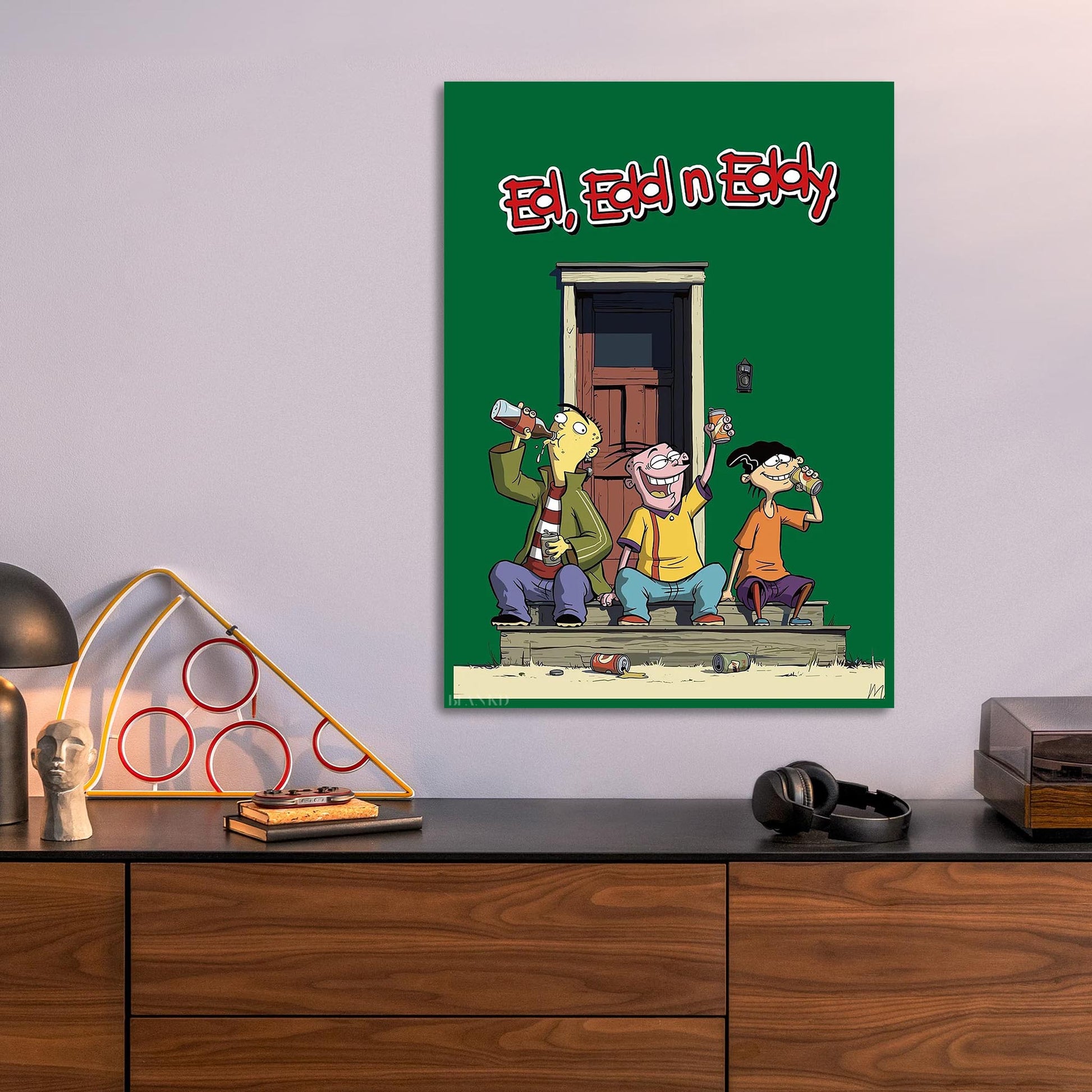 Ed Edd n Eddy metal poster