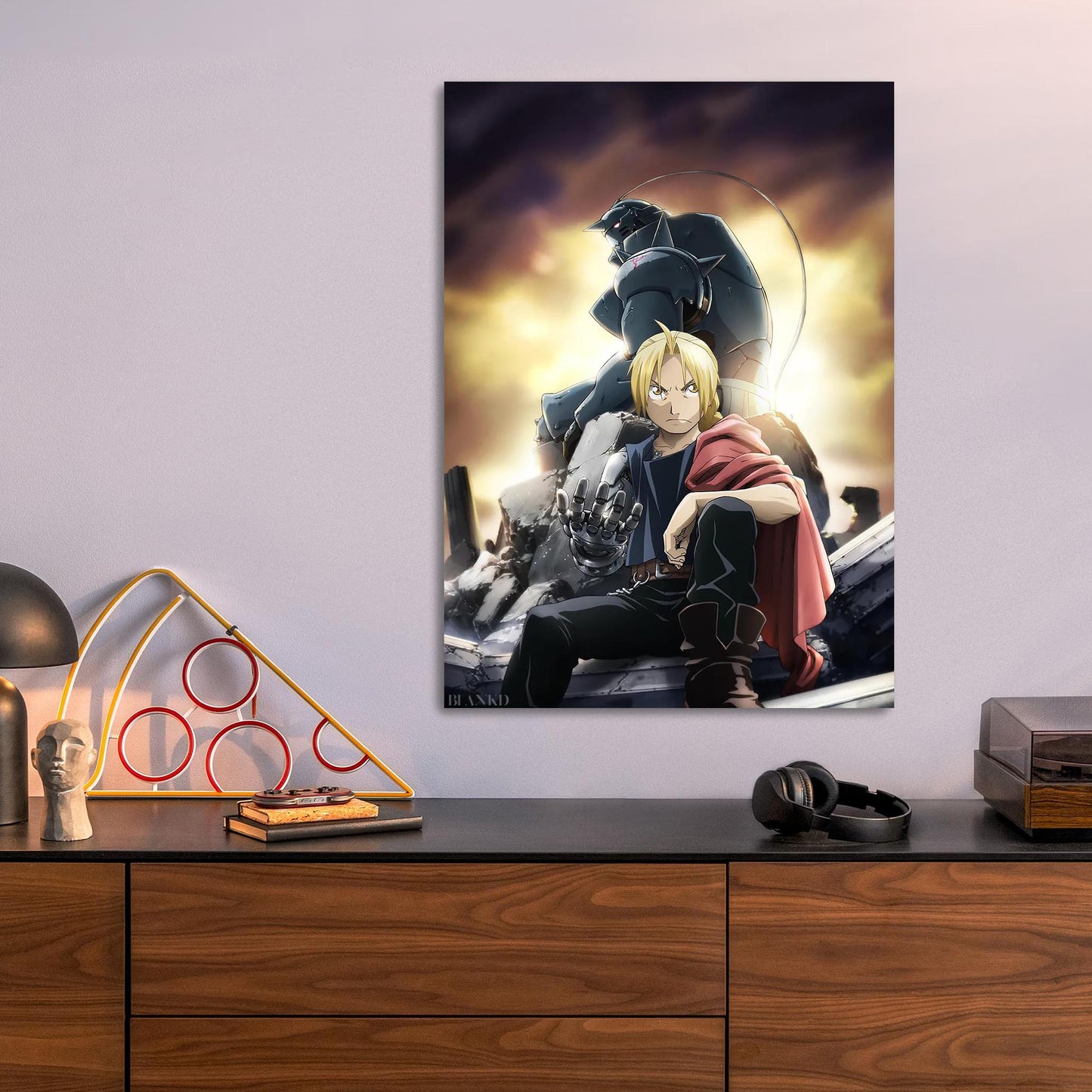 Elric Brothers metal poster