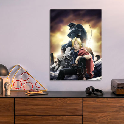 Elric Brothers metal poster