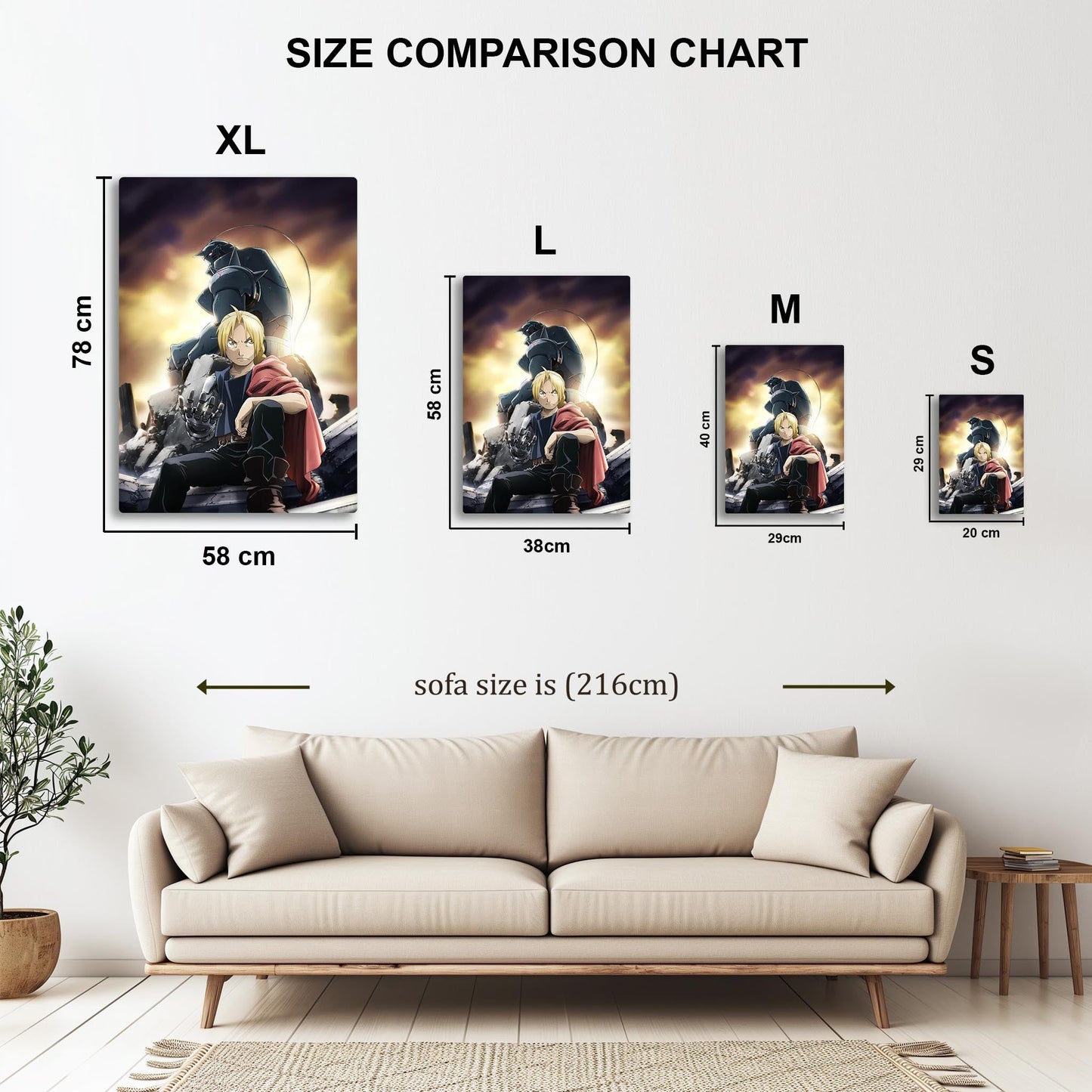 Elric Brothers metal poster