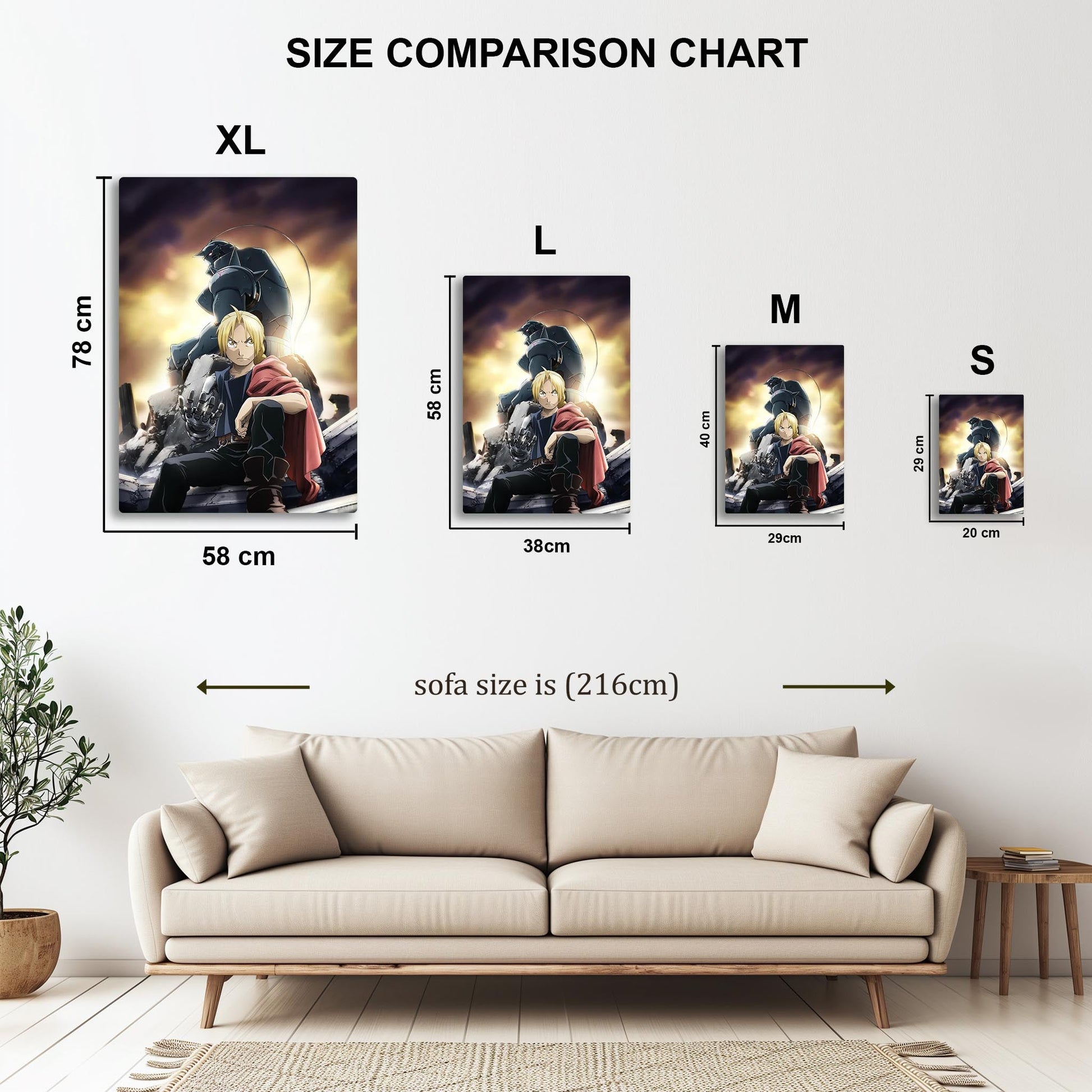 Elric Brothers metal poster