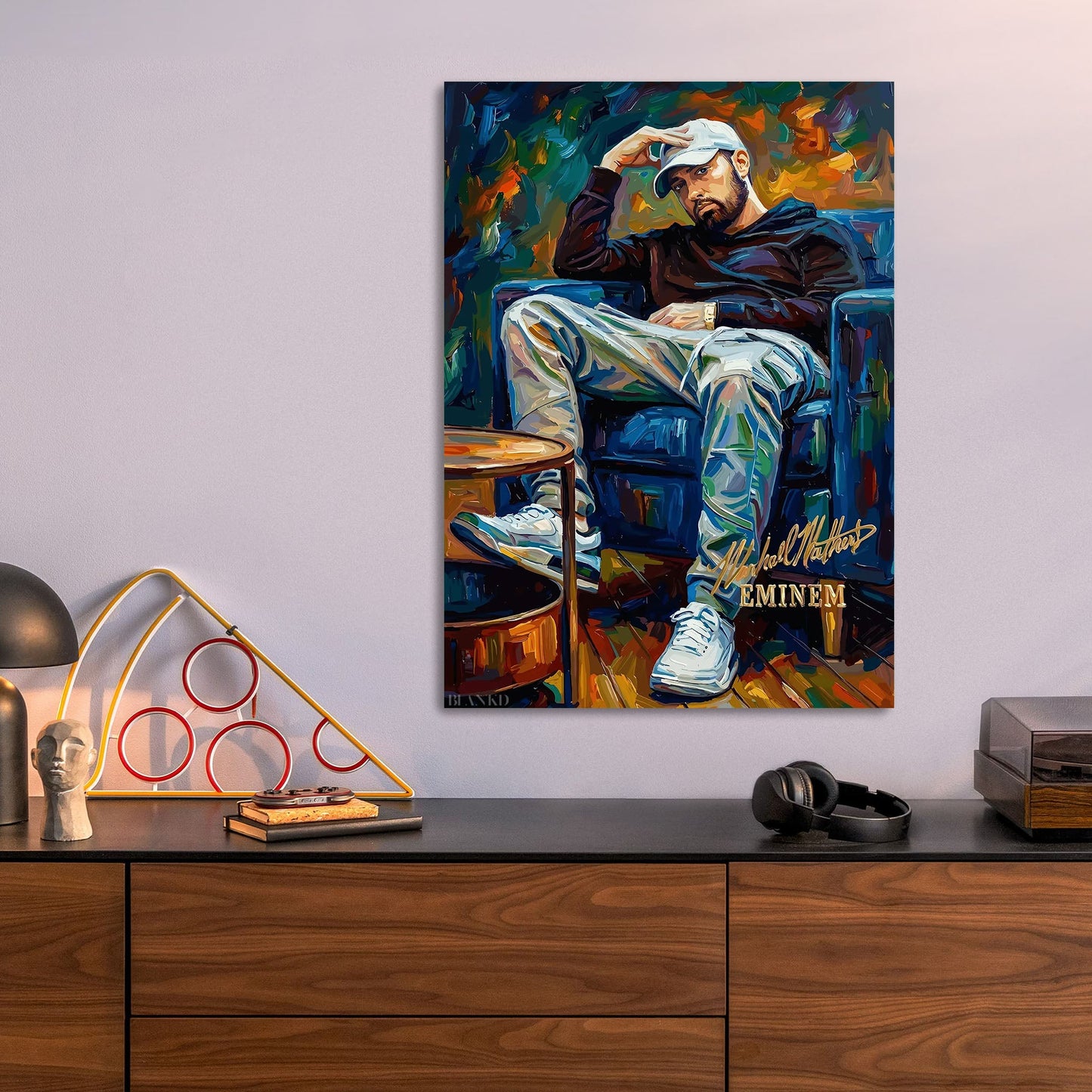 Eminem Portrait Painting