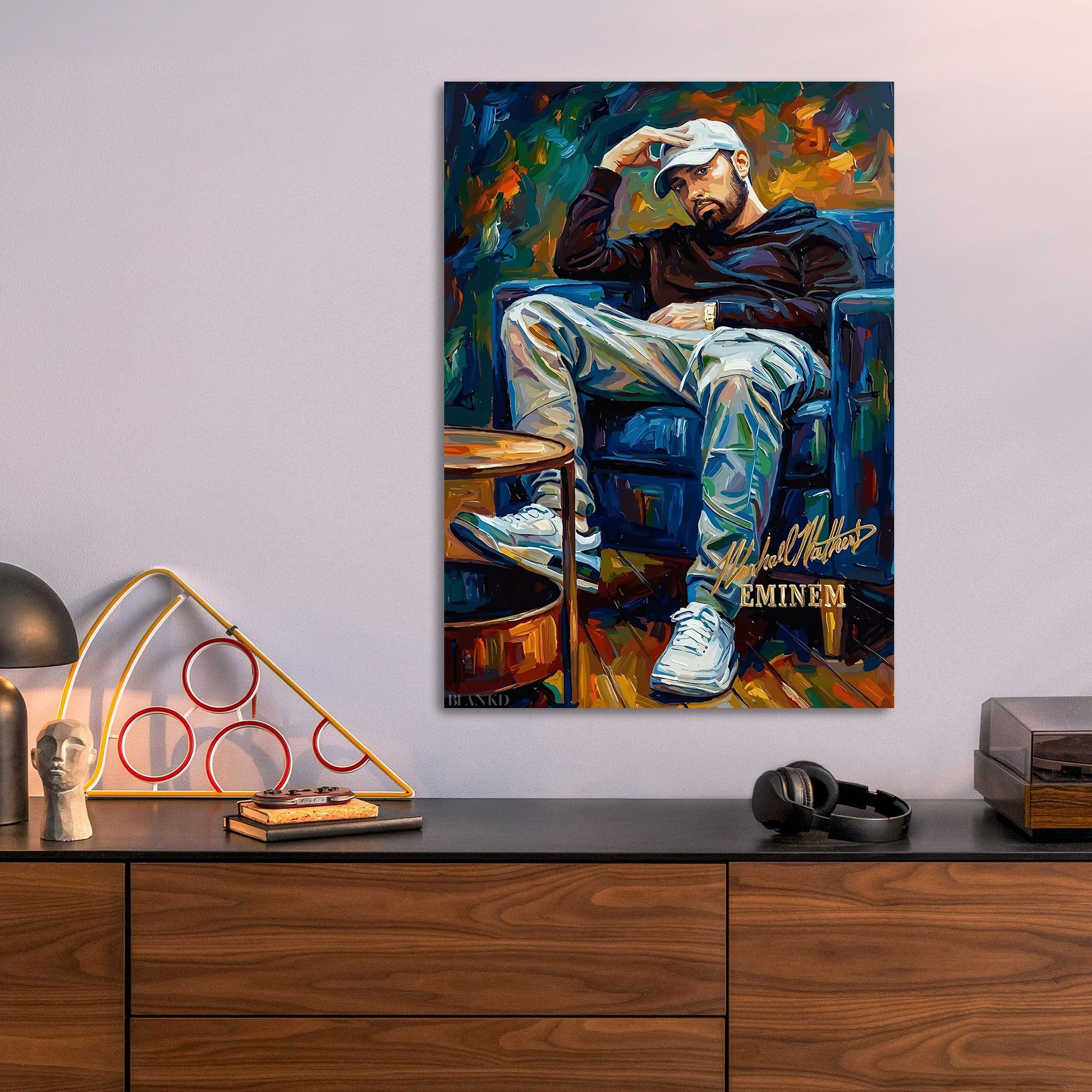 Eminem Portrait Painting