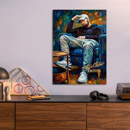 Eminem Portrait Painting