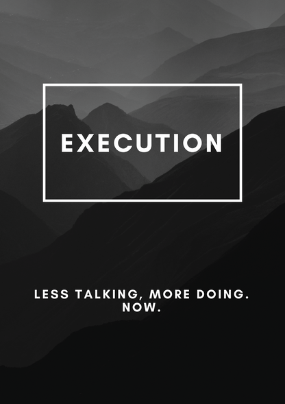 Execution metal poster artwork