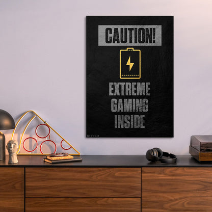 Extreme Gaming Caution