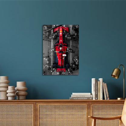 F1 Ferrari Pit Lane