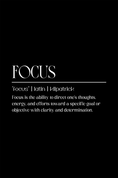 Focus 2 metal poster artwork