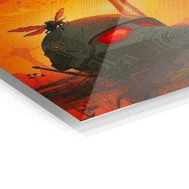 Fallout New Vegas metal poster