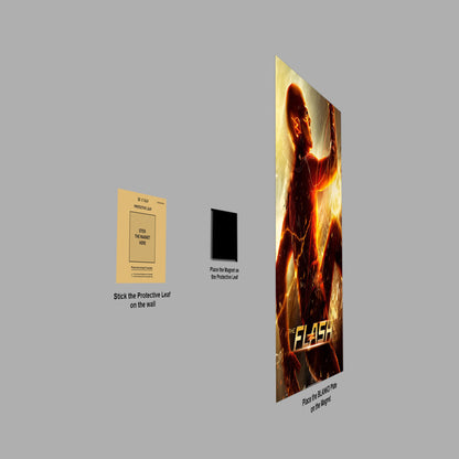 The Flash poster close-up detail