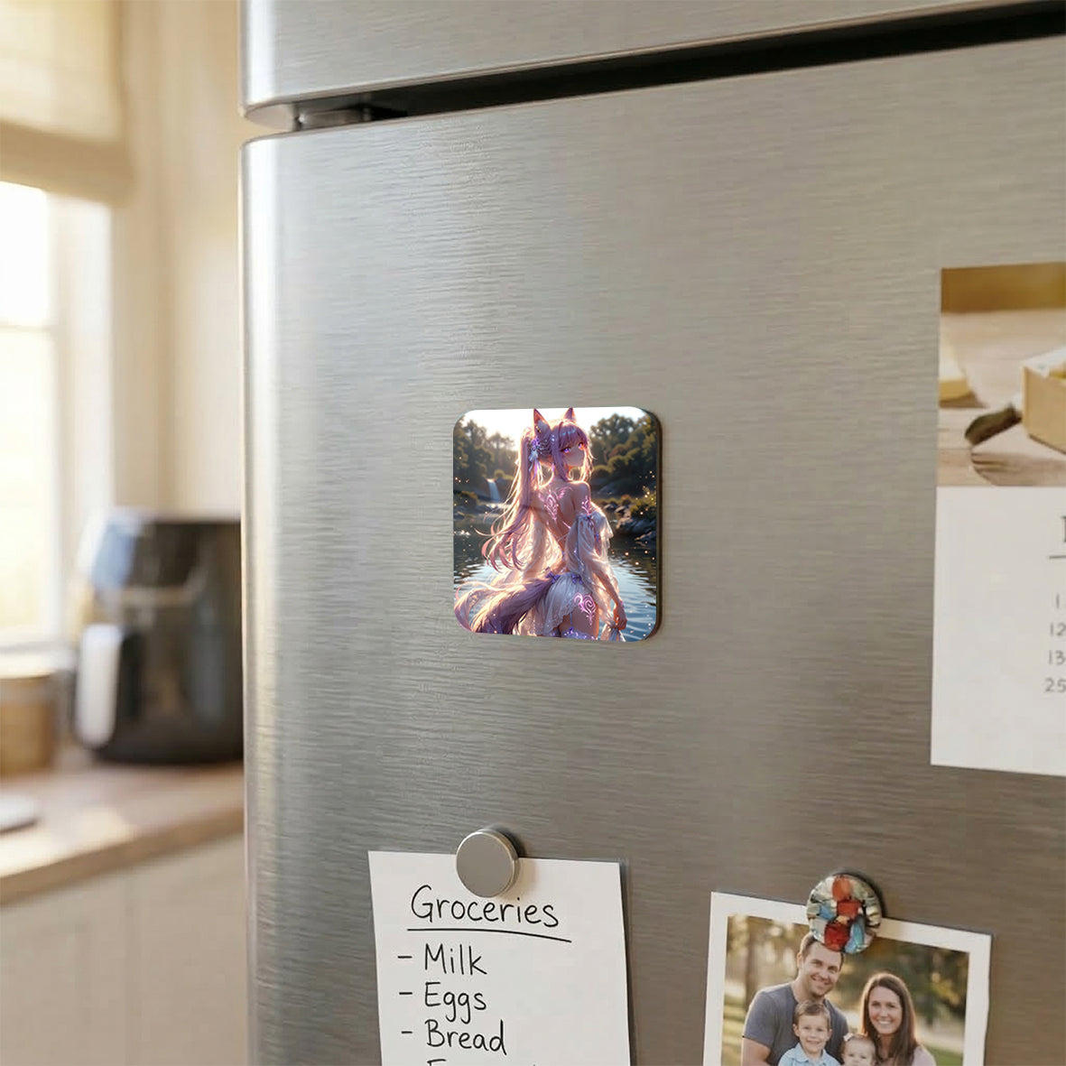 MINI METAL MAGNET ANIME GIRL PACK