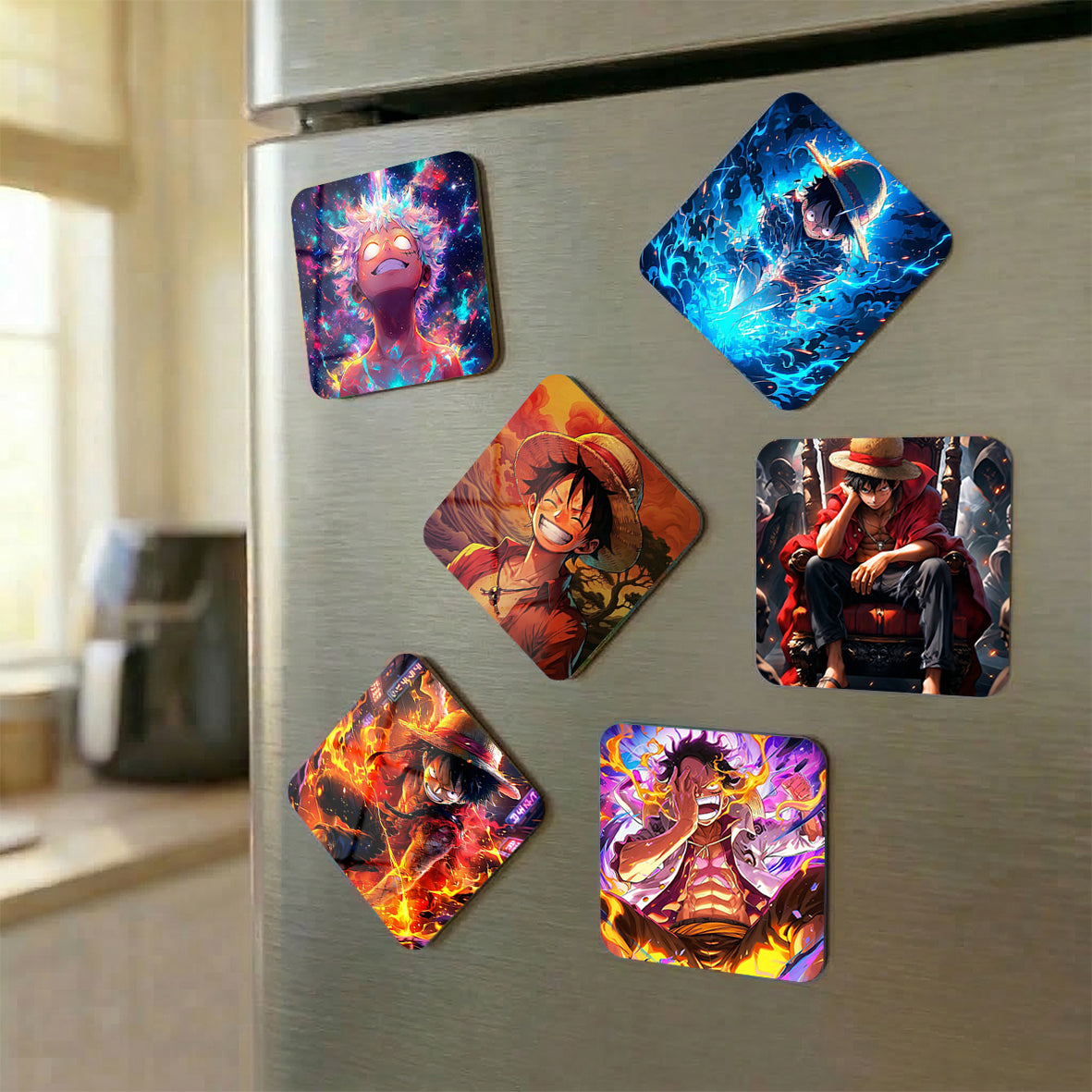 MINI METAL MAGNET LUFFY PACK