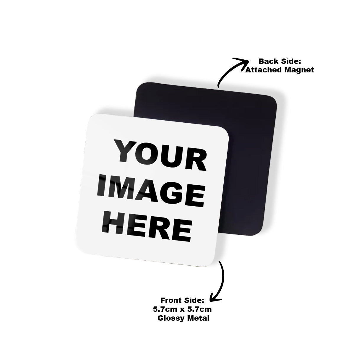 Mini Metal Magnet Custom Pack