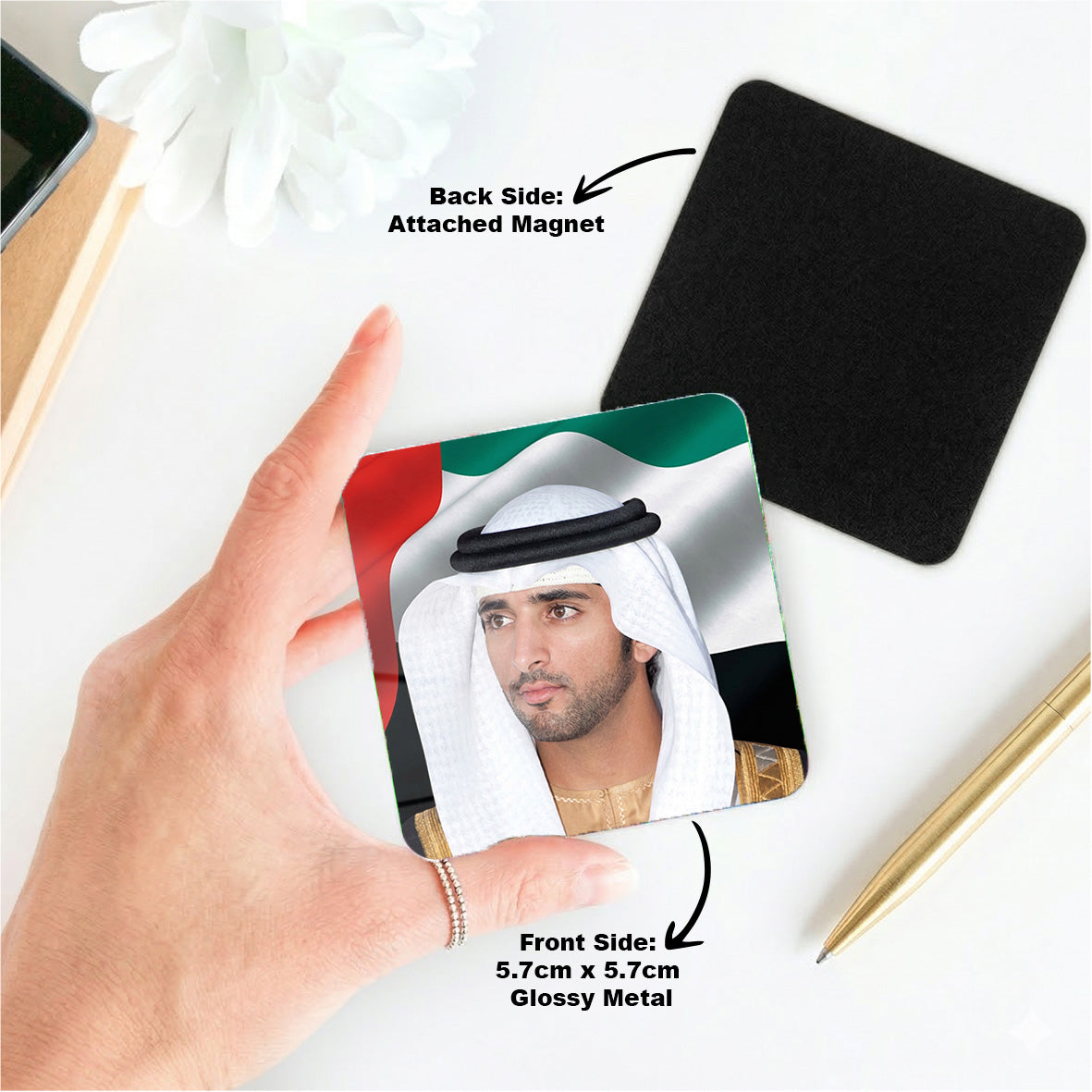 MINI METAL MAGNET UAE PACK