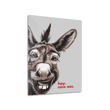 Funny Donkey metal poster