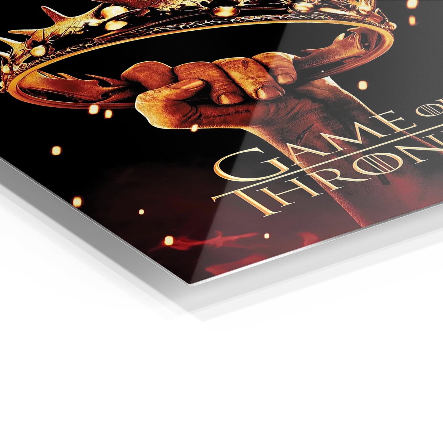 Game of Thrones Season 2 metal poster
